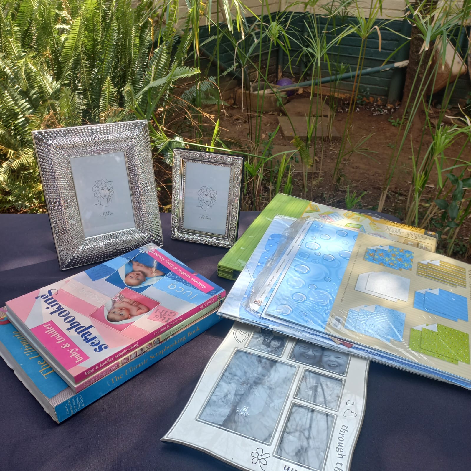 Selection of Photo Frames and Scrapbooking Books