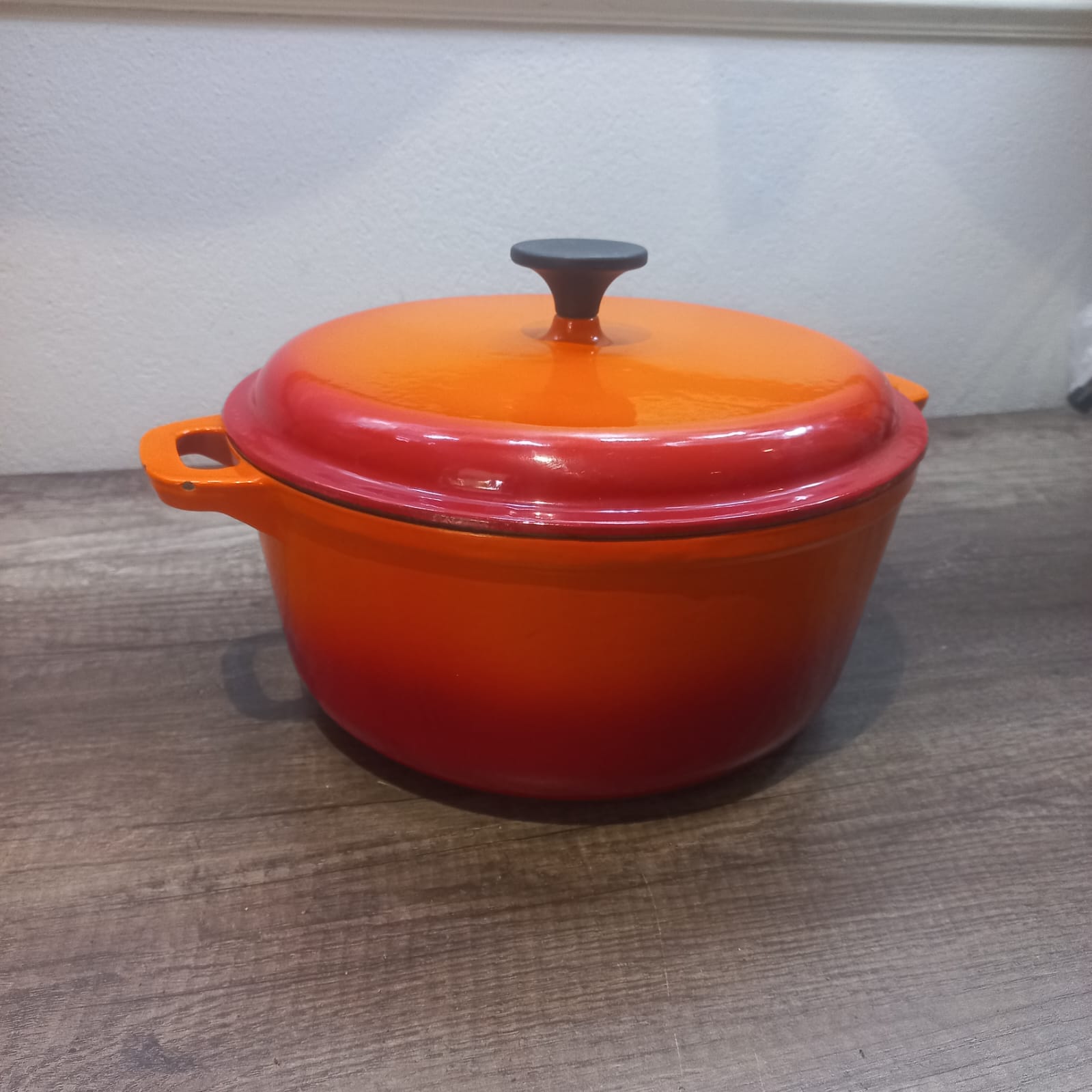 Basecamp Enameled Cast Iron Casserole Pot with Lid