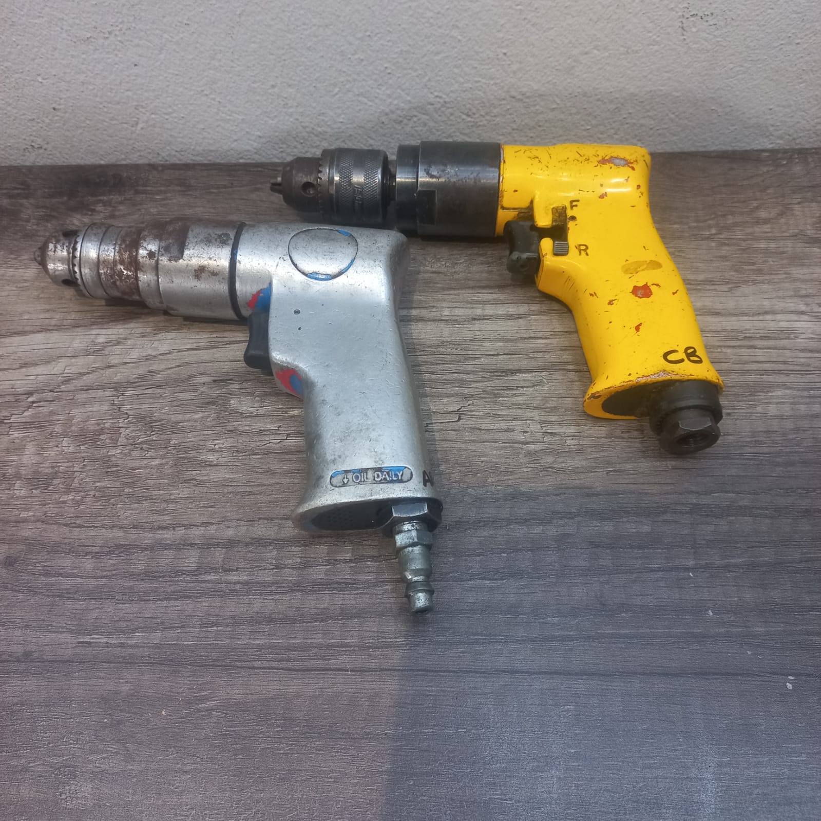 Pair of Pneumatic Air Drills