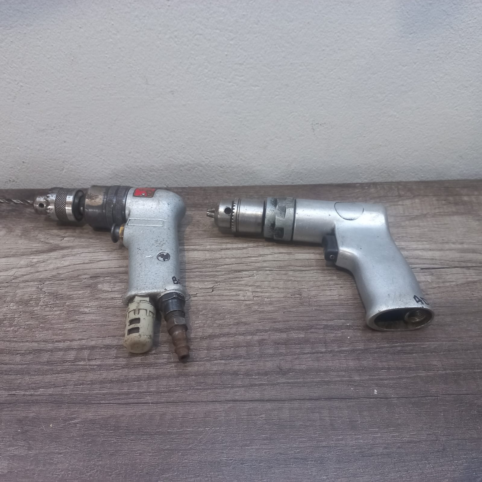 Pair of Pneumatic Air Drills