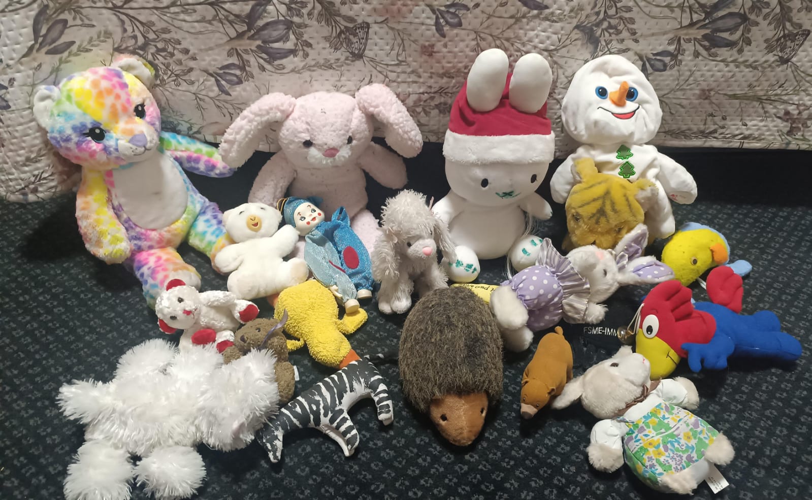Large Collection of Assorted Plush Toys