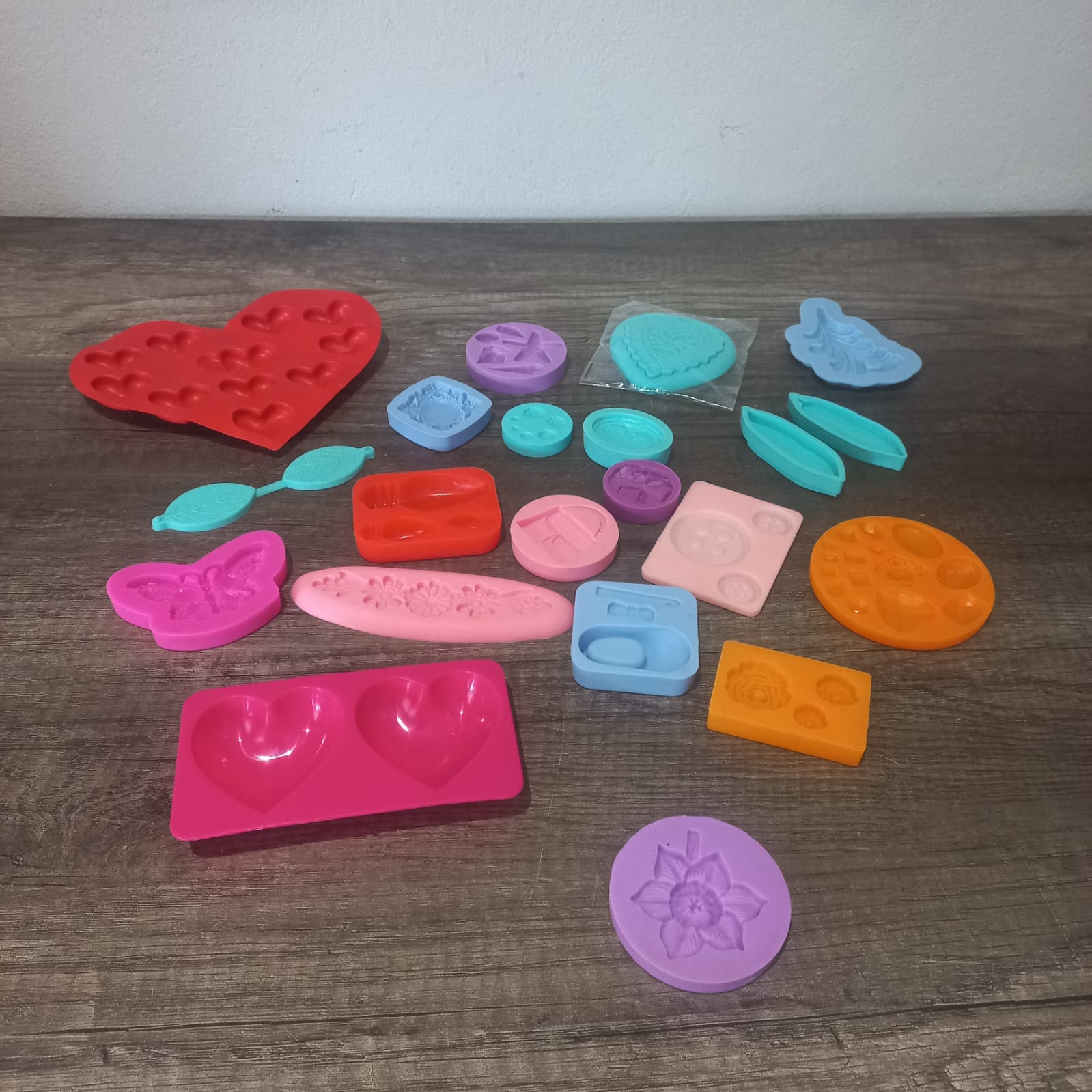 Assorted Silicone Crafting Moulds