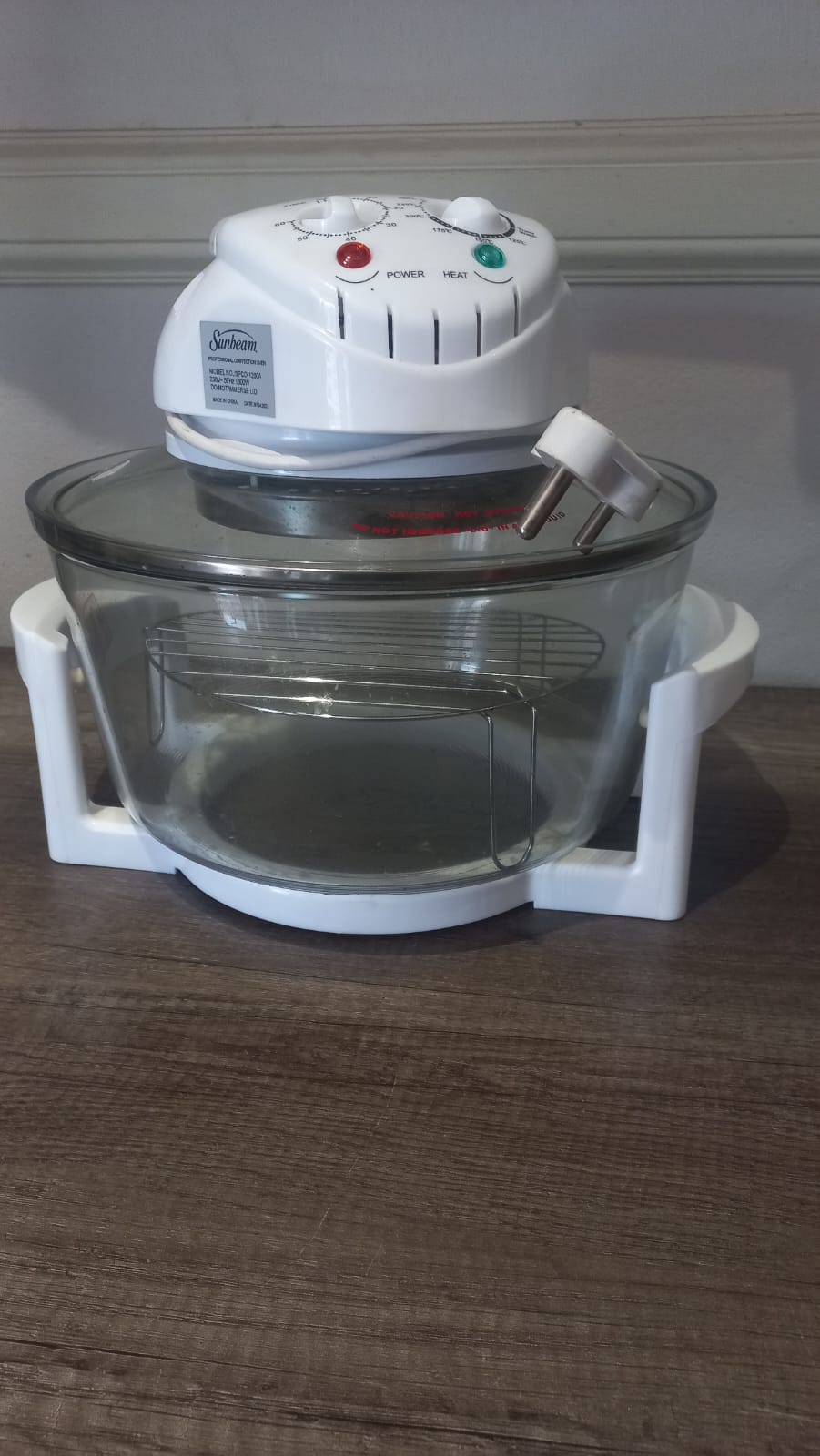 Sunbeam Professional Convection Oven Model SPCO-1200A