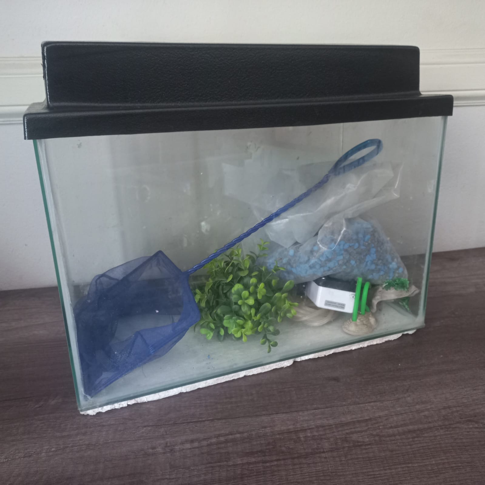 Glass Aquarium with Accessories
