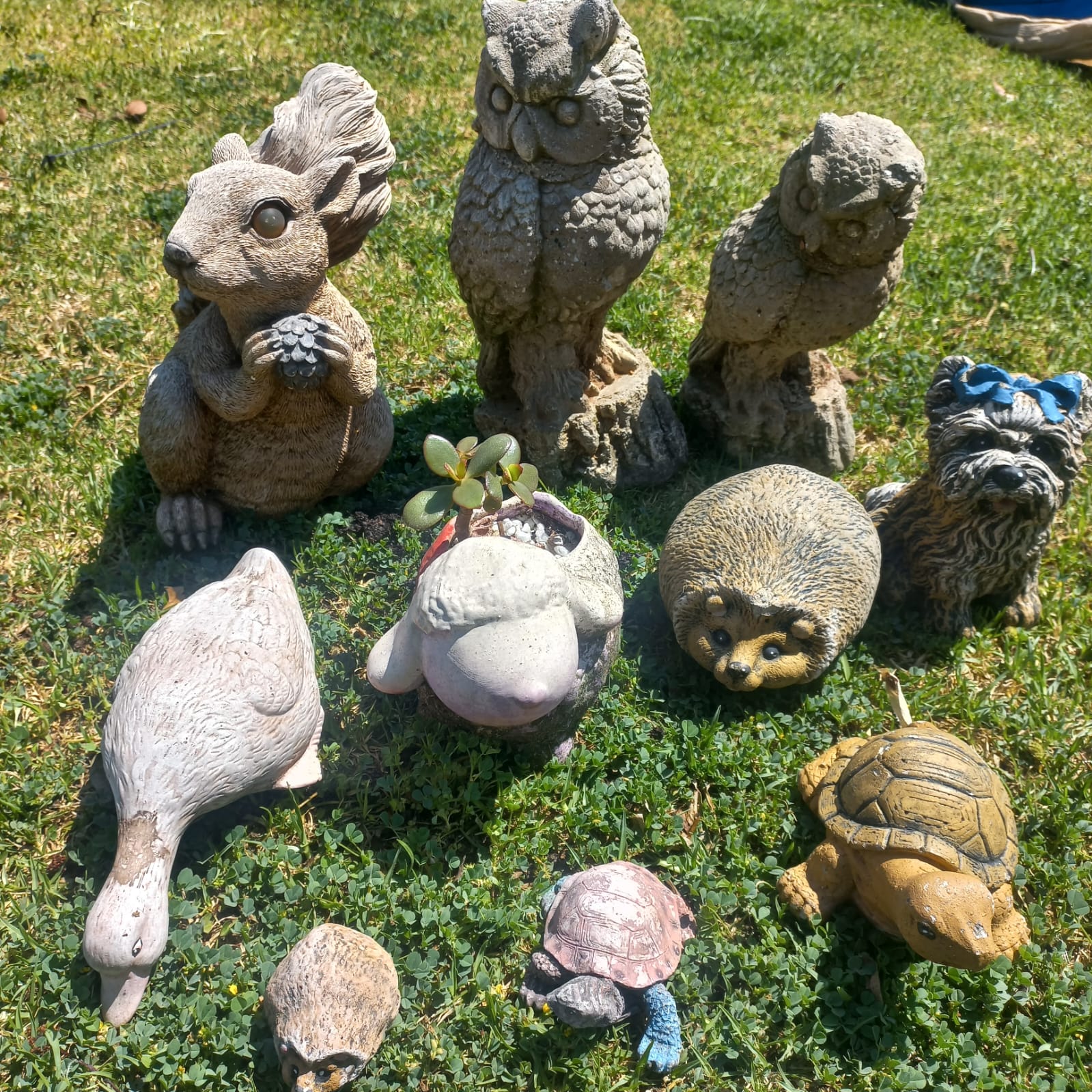 Collection of Assorted Garden Ornaments