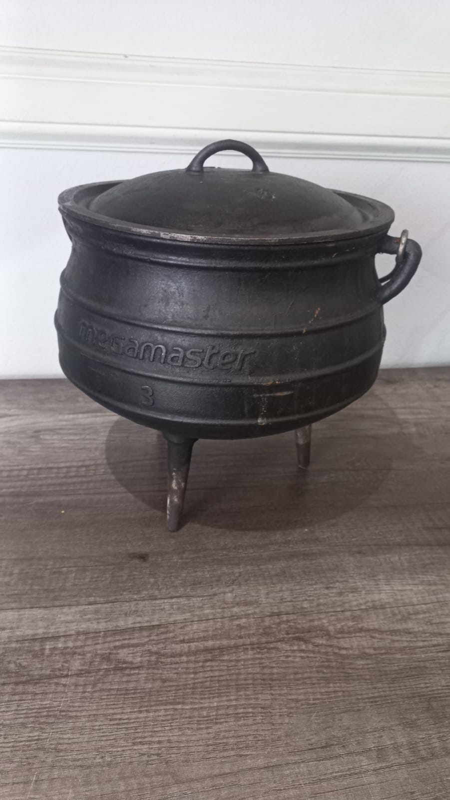 Megamaster Size 3 Cast Iron Potjie Pot