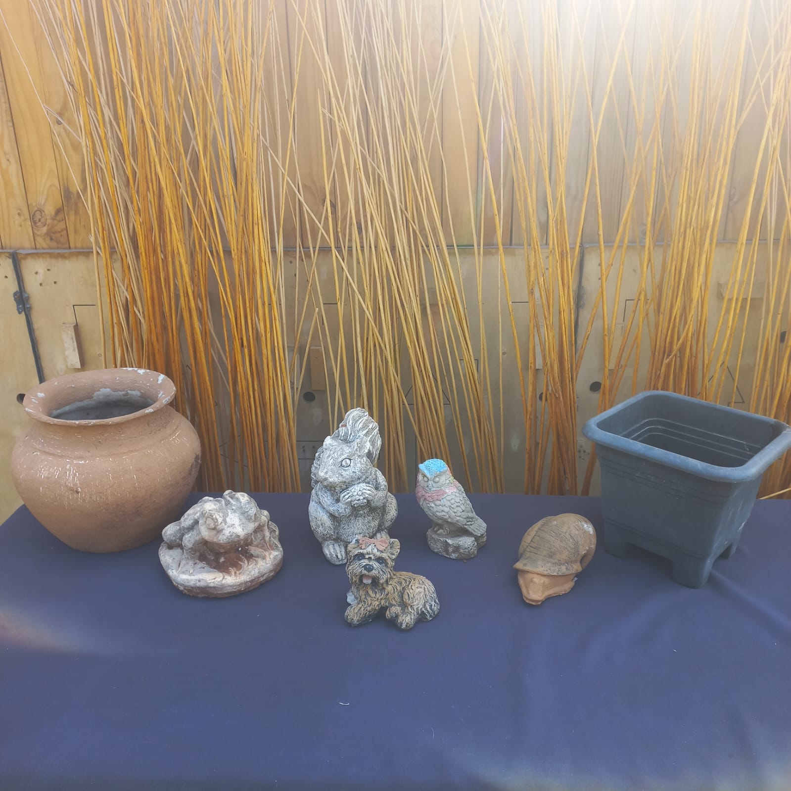 Garden Ornament and Planter Bundle