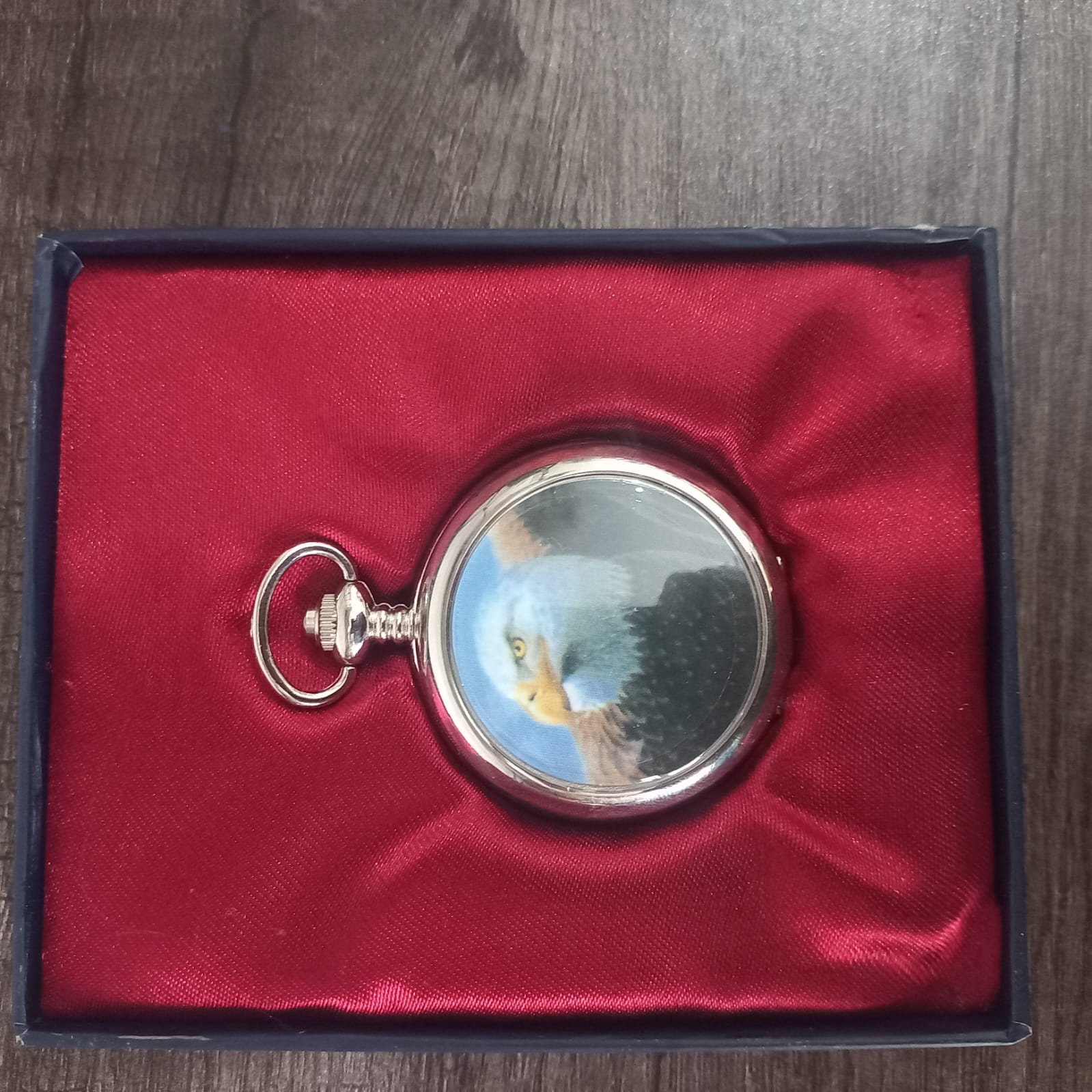 Quartz Pocket Watch with Eagle Motif - Issue 12