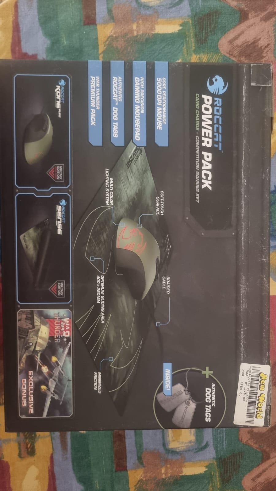 Roccat Power Pack Camo Charge Gaming Set