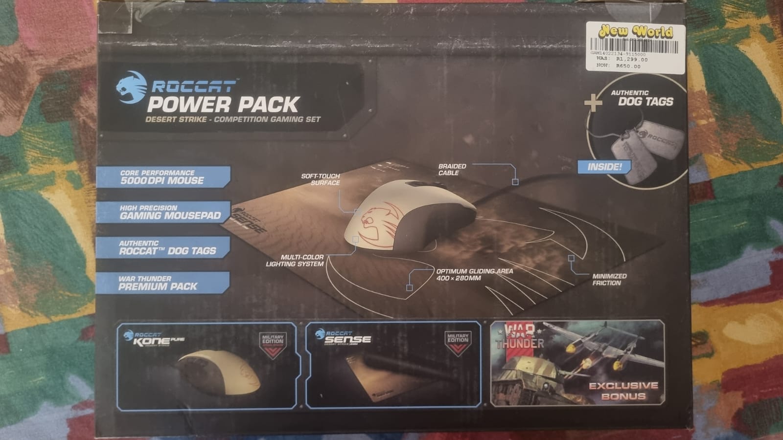 Roccat Power Pack Desert Strike Gaming Set