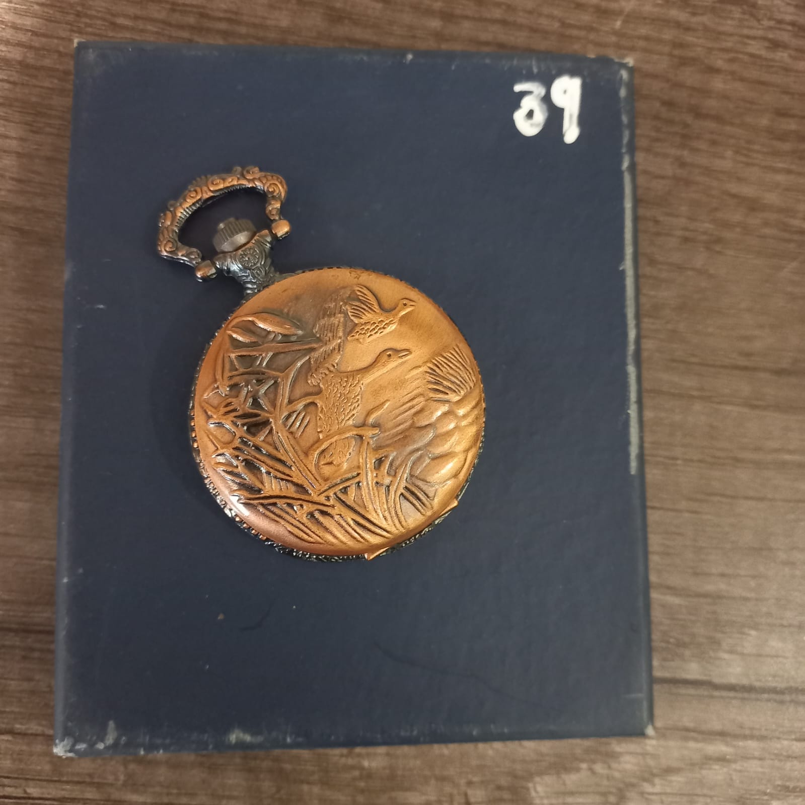 Decorative Quartz Pocket Watch with Presentation Box - Issue 39