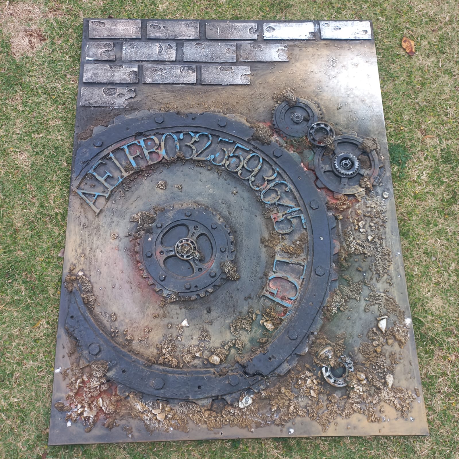 Steampunk Style Wall Art Piece