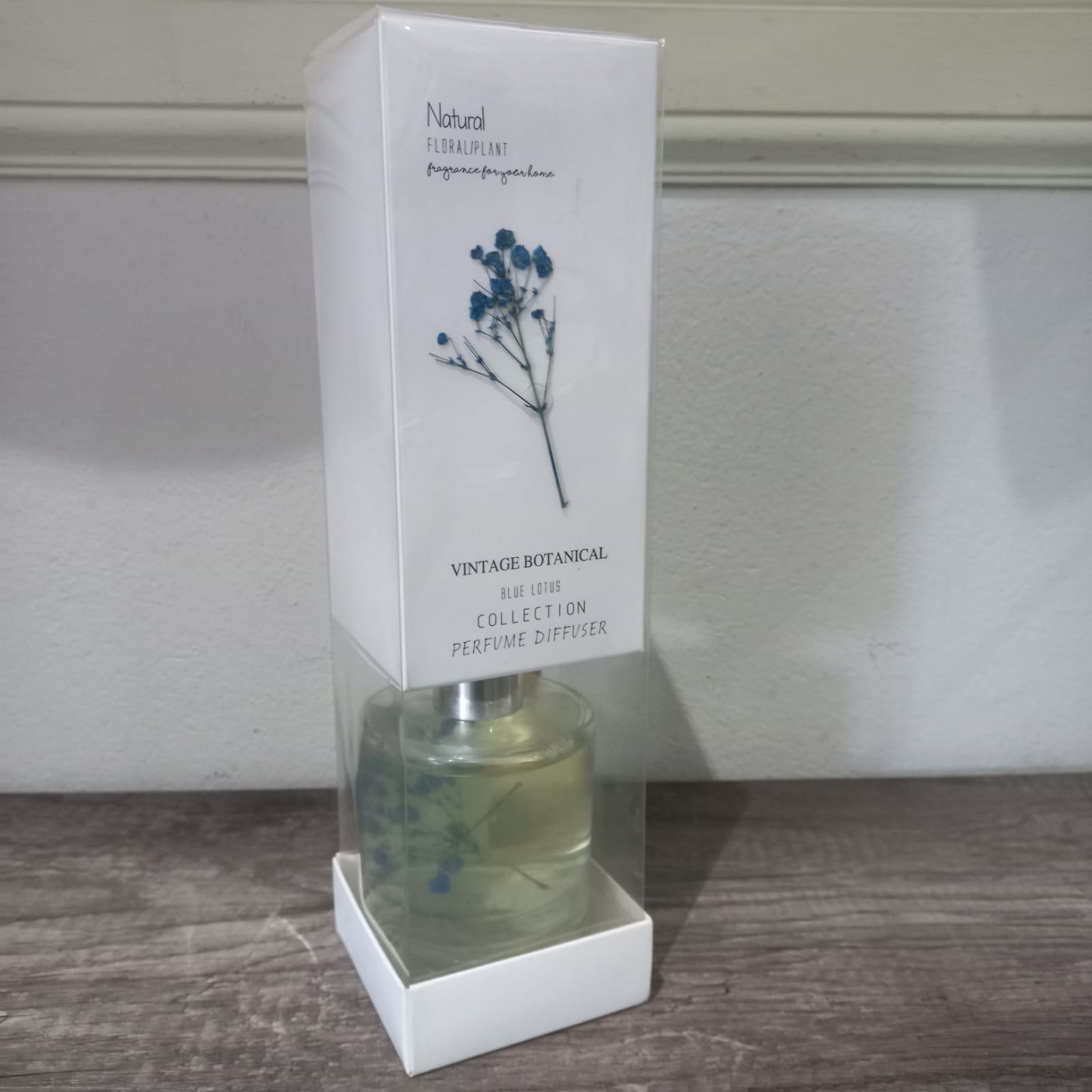 Vintage Botanical Blue Lotus Perfume Diffuser (200ml)
