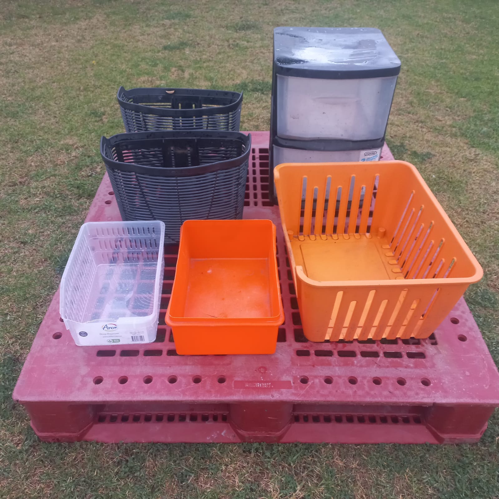 Project Palesa - Assorted Plastic Storage Organisers and Baskets