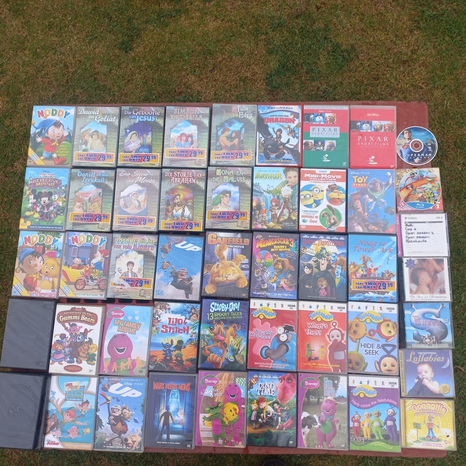 Large Collection of Assorted Children's DVDs