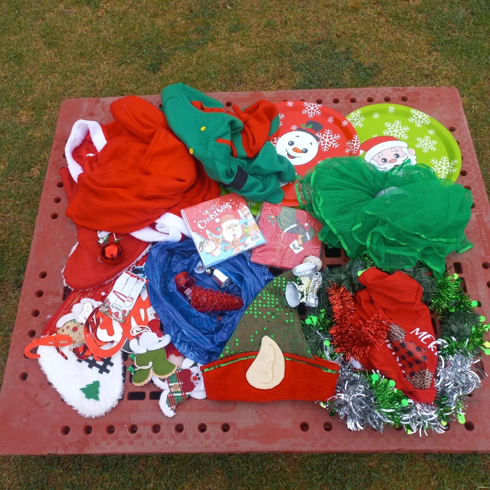 Project Palesa - Assorted Christmas Decorations and Festive Costume Bundle