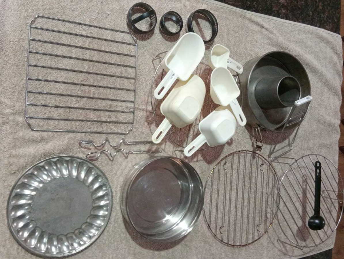 Assorted Baking Accessories and Kitchenware Bundle