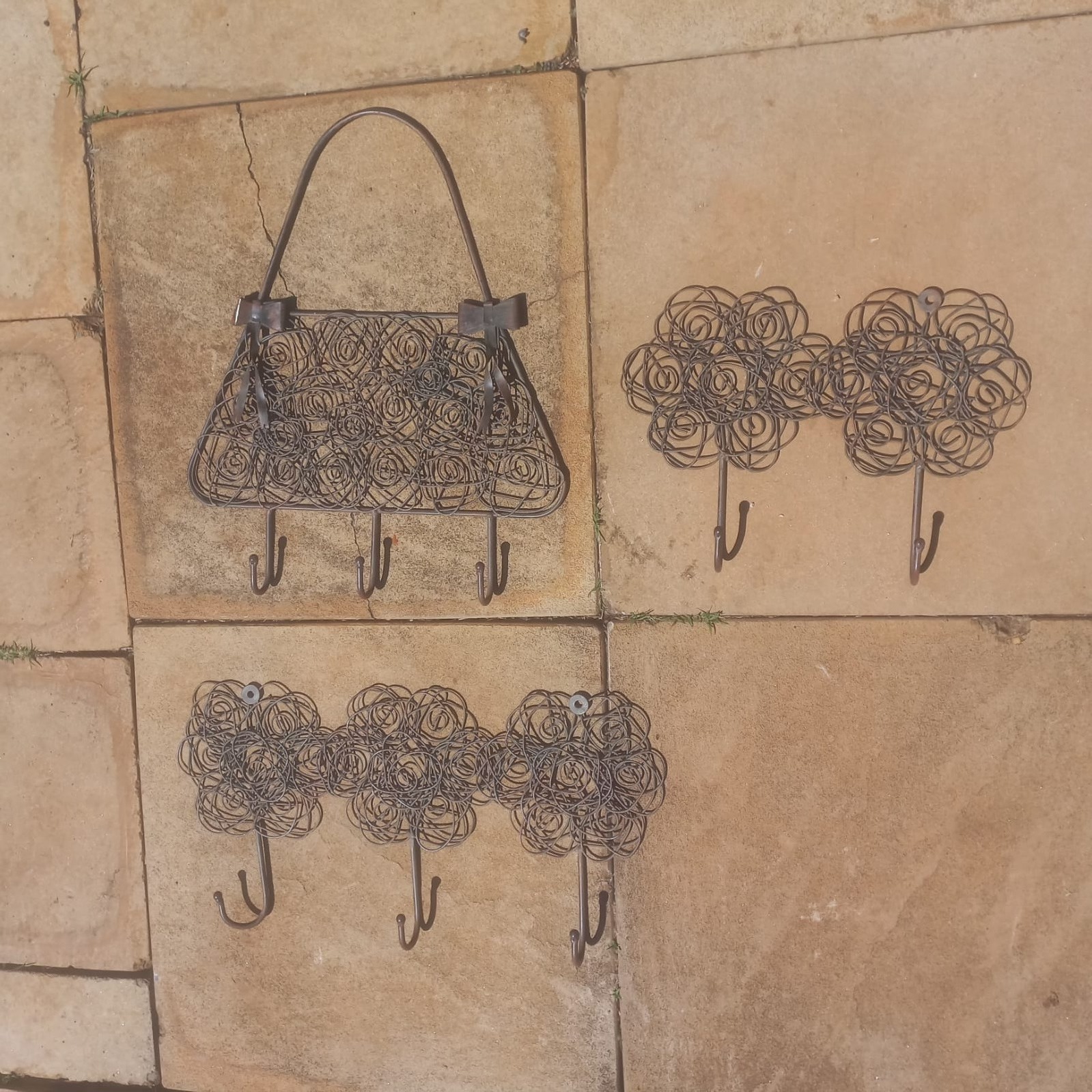 Decorative Metal Wall Hooks Bundle
